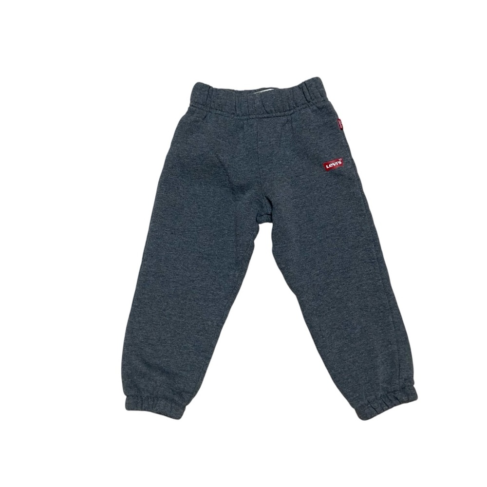 Levi's Kids Charcoal Jogger Levi’s Sweatsuit Logo Gray Red - Picture 4 of 11